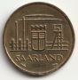 10 Franken Saarland 1954