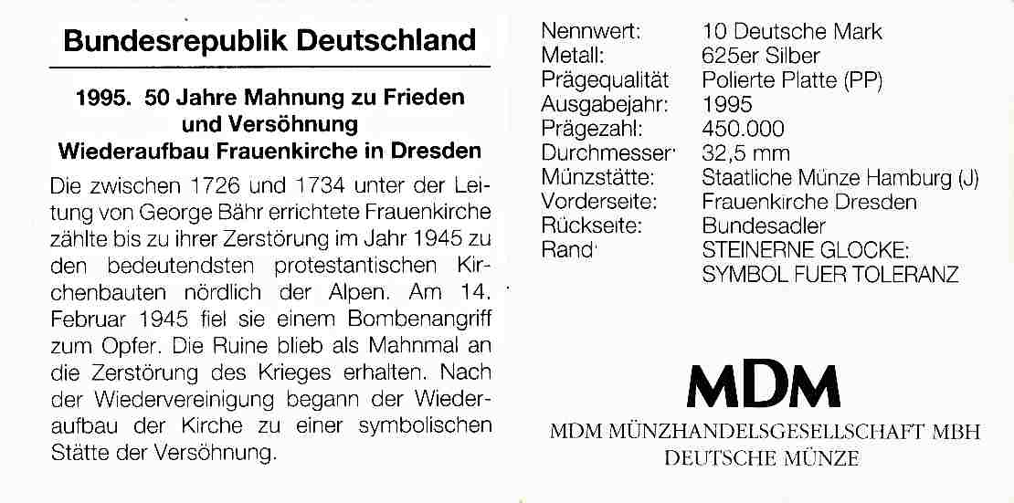 10 DM 1995 Zerstörung Frauenkirche1 pp