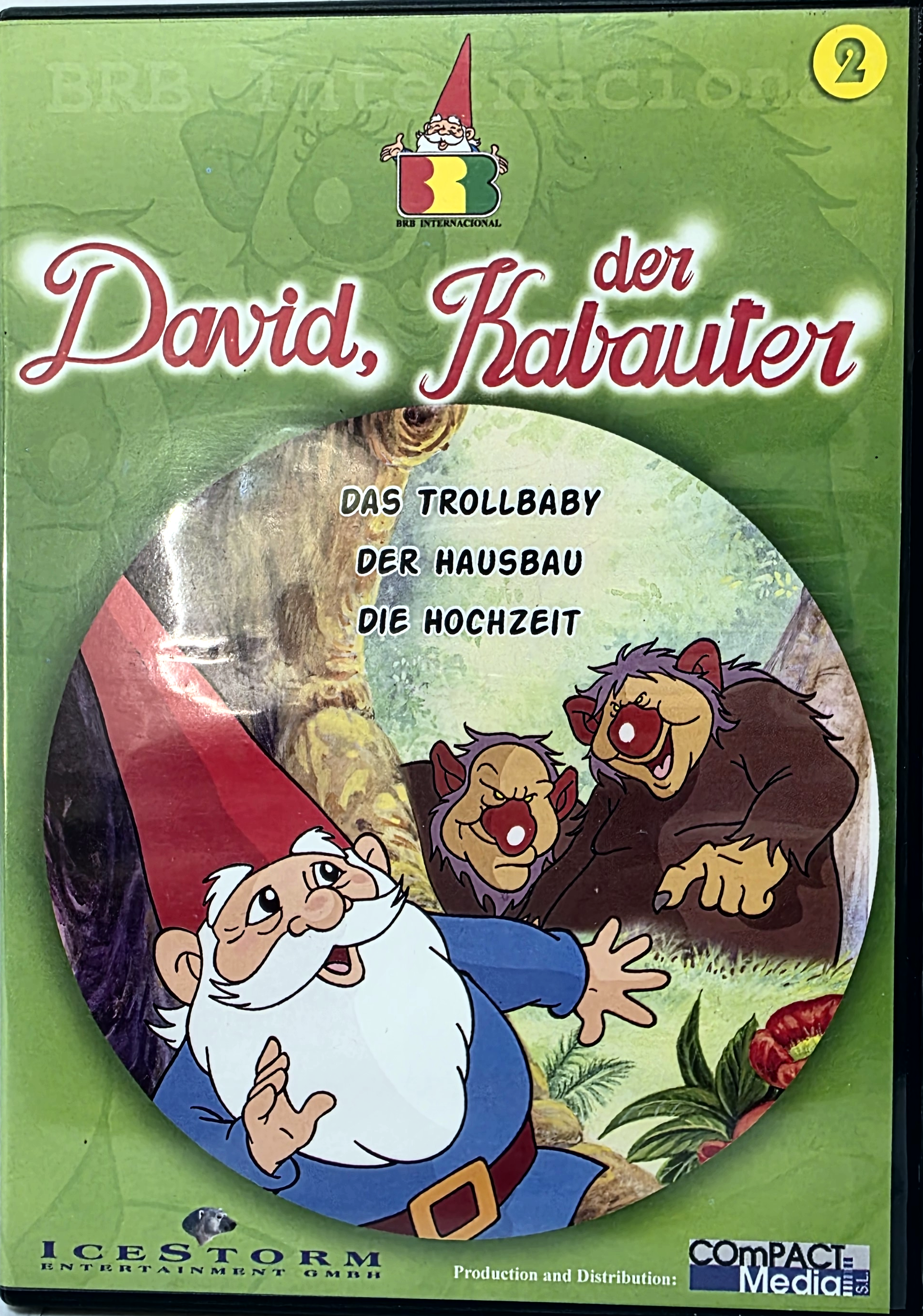 David, der Kabauter – DVD 2 – 3 Folgen