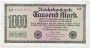 1000 Mark 1922, Reichsbanknote F